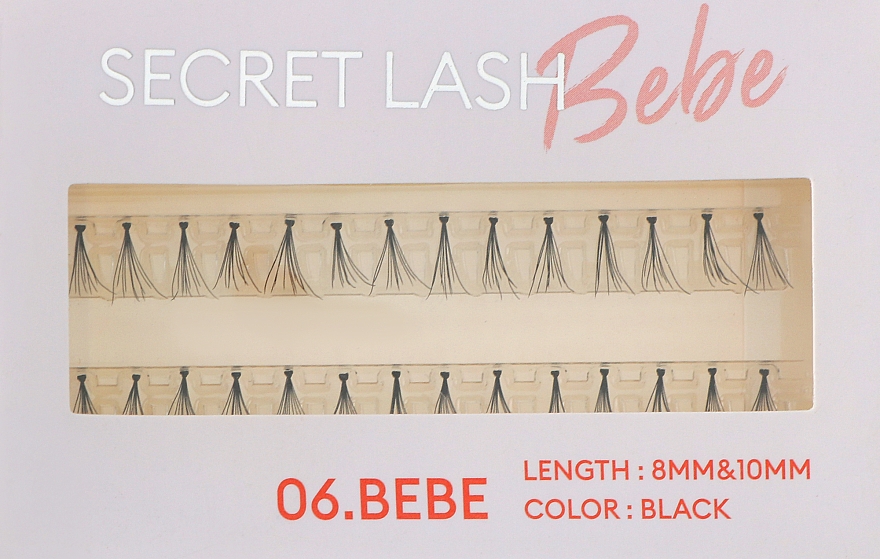 Накладные ресницы - Missha Secret Lash No.6 Bebe 