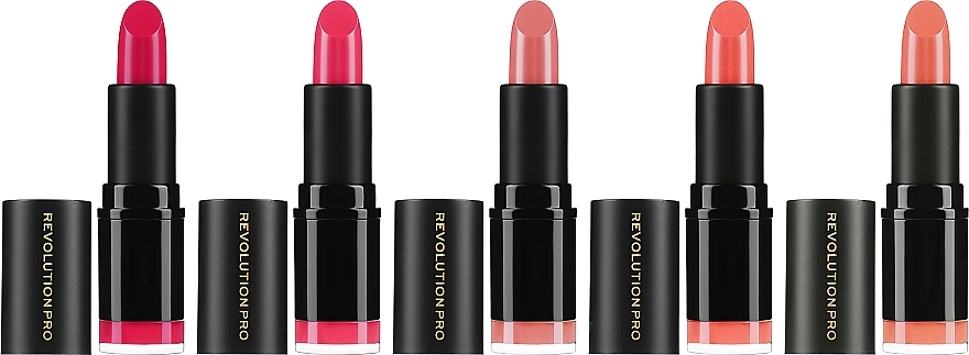 Revolution Pro 5 Lipstick Collection Pinks - Revolution Pro 5 Lipstick Collection Pinks — фото N2