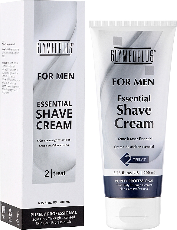 УЦЕНКА Крем для бритья - GlyMed Plus For Men Essential Shave Cream * — фото N2