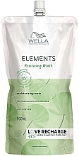 Зволожувальна та відновлювальна маска для всіх типів волосся - Wella Professionals Elements Renewing Mask (дой-пак) — фото N1