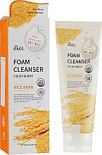 Пенка для умывания с экстрактом коричневого риса - Ekel Foam Cleanser Rice Bran — фото N4