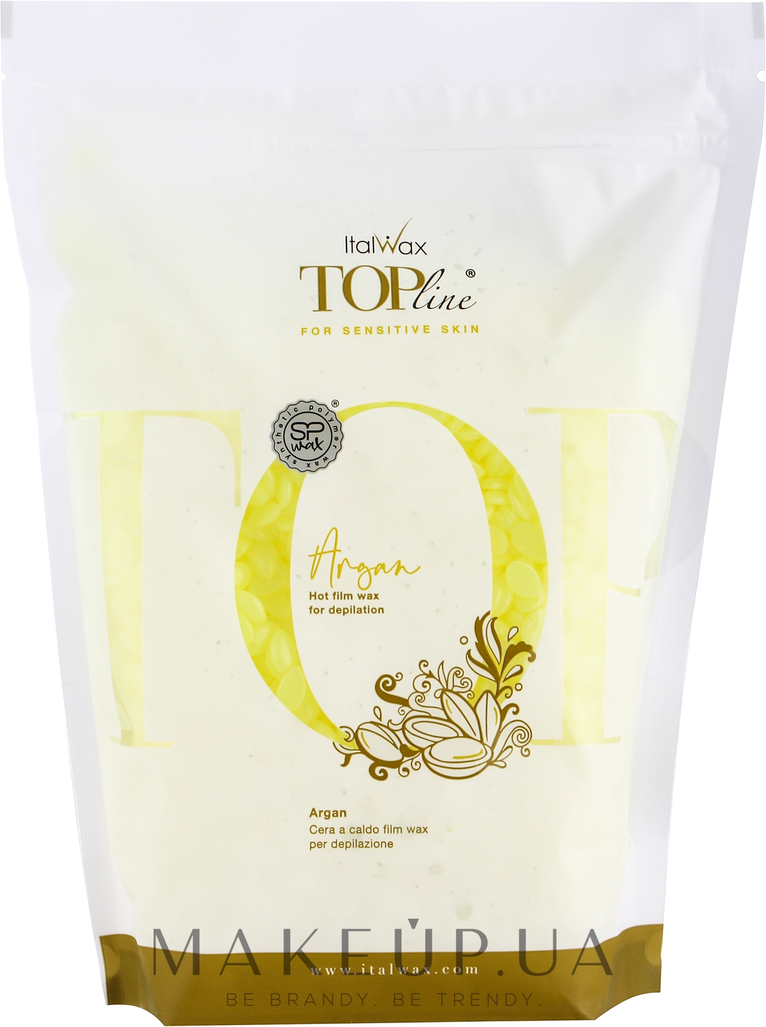 ItalWax Top Line Argan Hot Film Wax For Depilaton - Воск для депиляции  пленочный в гранулах 