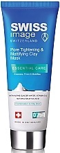 Парфумерія, косметика Очищувальний гель для обличчя - Swiss Image Essential Care Pore Tightening & Mattifying Charcoal Cleanser