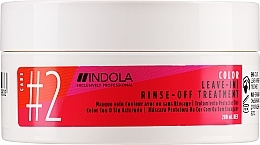 Маска для окрашенных волос - Indola Innova Color Leave-In Treatment Mask — фото N2