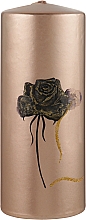 Парфумерія, косметика Декоративна свічка "Золота троянда", 80х200 мм - Soap Stories