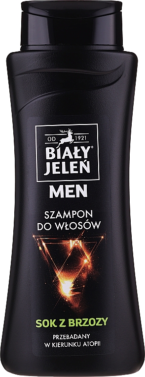 Гіпоалеогенний шампунь з соком берези - Bialy Jelen Hypoallergenic Shampoo For Men — фото N1