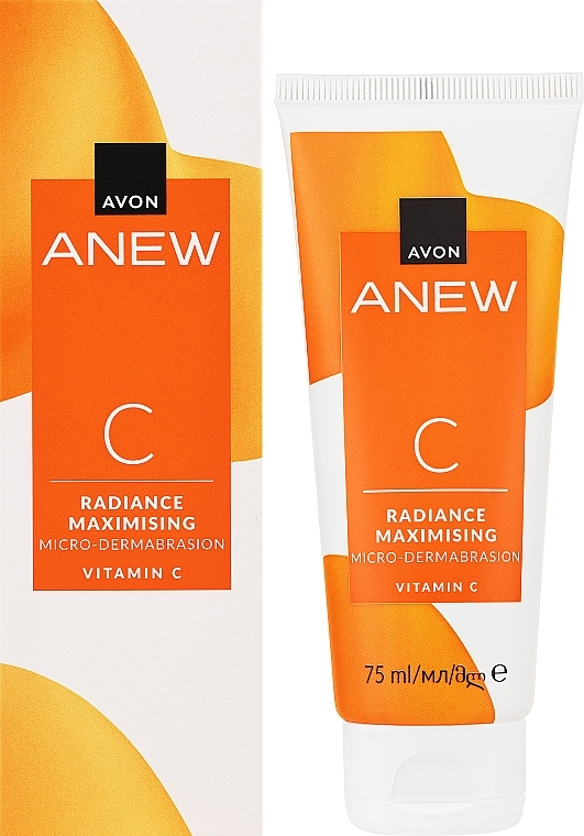 Осветляющий пилинг-микродермабразия для лица с витамином С - Avon Anew Vitamin C Radiance Maximising Micro-Dermabrasion — фото N2