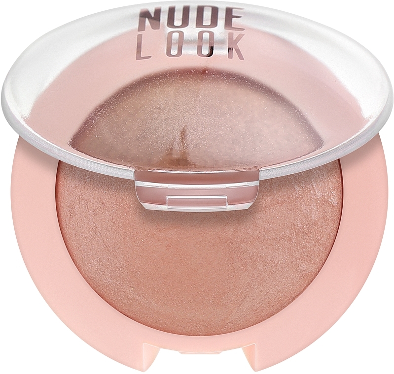 Тіні для повік - Golden Rose Nude Look Matte Baked Eyeshadow — фото N1