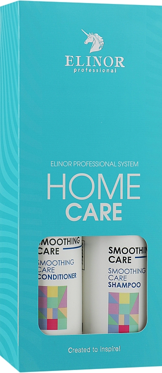 Набор для гладкости и блеска волос - Elinor Home Care Smoothing Care (sham/300ml + cond/300ml)