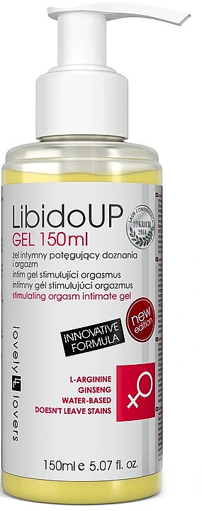 Интимный гель-смазка усиливающий ощущения для женщин - Lovely Lovers LibidoUP Gel — фото N1