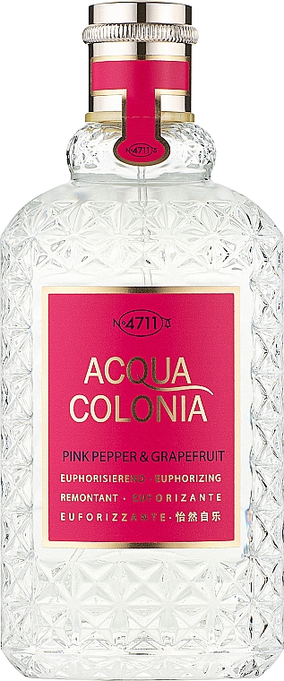Maurer & Wirtz 4711 Acqua Colonia Pink Pepper & Grapefruit - Одеколон