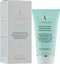 Нічний гель для глибокого очищення шкіри - Keenwell Biopure Intensive Purifying Gel Night — фото N2
