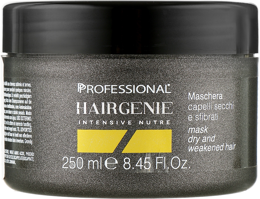 Маска для волос "Интенсивное питание" - Professional Hairgenie Intensive Nutre Mask