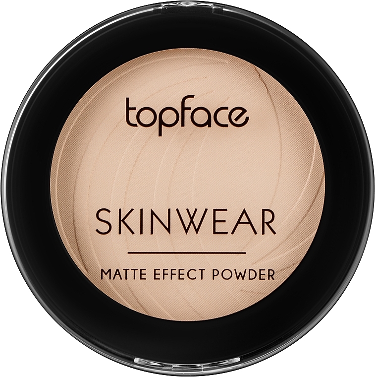 Пудра компактная - TopFace Skin Wear Matte Effect — фото N2