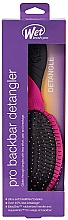 Щітка для волосся з роздільником пасом - Wet Brush Pro Backbar Detangler Pink — фото N3
