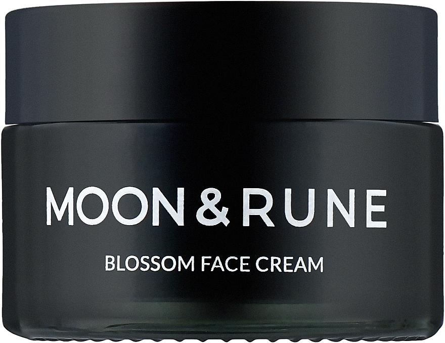 Високоактивний крем для обличчя "Blossom" з тропічними водоростями - Moon&Rune Face Cream — фото N1