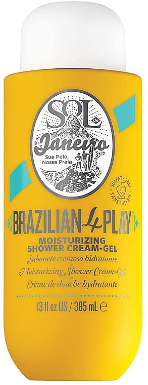 Увлажняющий крем-гель для душа - Sol de Janeiro Brazilian 4 Play Moisturizing Shower Cream-Gel — фото N1