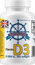 Витамин D3, в капсулах - Navigator Vitamin D3 10000 IU — фото N6