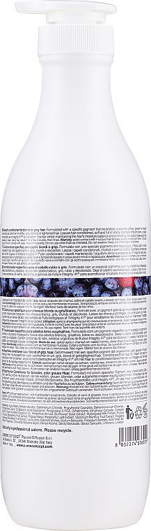 Кондиціонер для освітленого і сивого волосся - Milk Shake Silver Shine Conditioner — фото N4