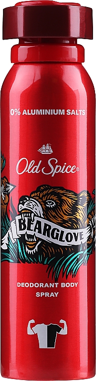 Аэрозольный дезодорант - Old Spice Bearglove Deodorant Spray — фото N9