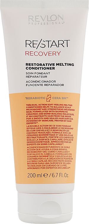 Кондиціонер для відновлення волосся - Revlon Professional Restart Recovery Restorative Melting Conditioner