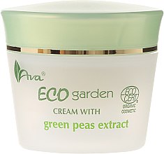 Органічний крем з екстрактом горошку - Ava Laboratorium Eco Garden Certified Organic Cream with green peas — фото N2