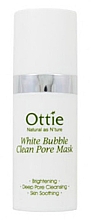 Духи, Парфюмерия, косметика Маска кислородная для очищения пор - Ottie White Bubble Clean Pore Mask (мини)