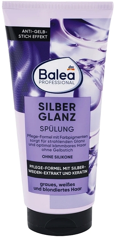 Кондиціонер для волосся "Срібний блиск" - Balea Professional Silberglanz Conditioner — фото N1