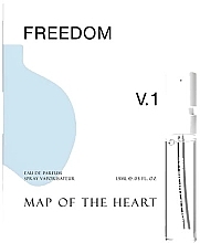 ПОДАРОК! Map Of The Heart V.1 Clear Heart - Парфюмированная вода (пробник) — фото N1