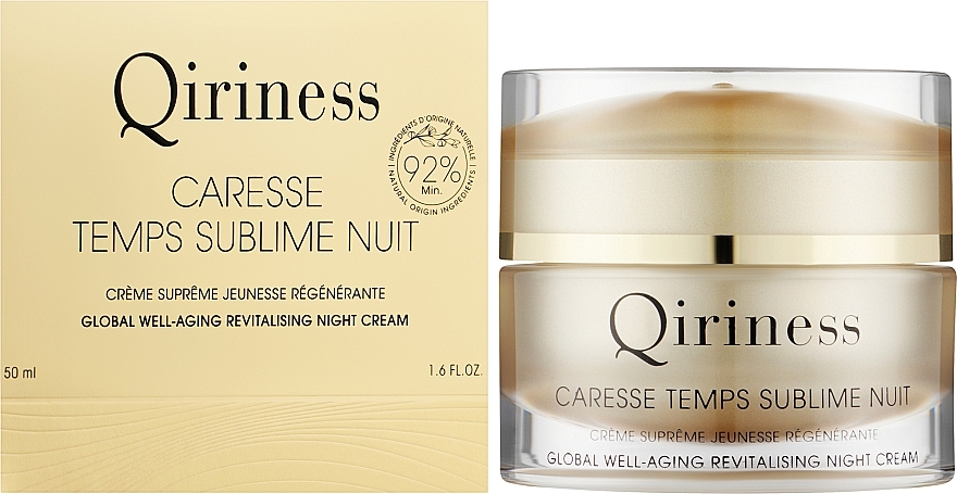 Антивіковий відновлювальний крем нічний - Qiriness Ultimate Anti-Age Regenerating Night Cream — фото N2