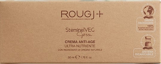 Ультраживильний антивіковий крем - Rougj+ SteminelVEG Green Ultra-Nourishing Anti-Age Cream — фото N4