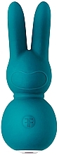 Вибратор в форме кролика, бирюзовый - Femme Funn Stubby 2 Massager  — фото N1