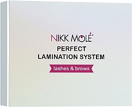 Парфумерія, косметика Nikk Mole Perfect Lamination System Mini Set (gel/2x3ml + gel/2.5ml) - Nikk Mole Perfect Lamination System Mini Set (gel/2x3ml + gel/2.5ml)