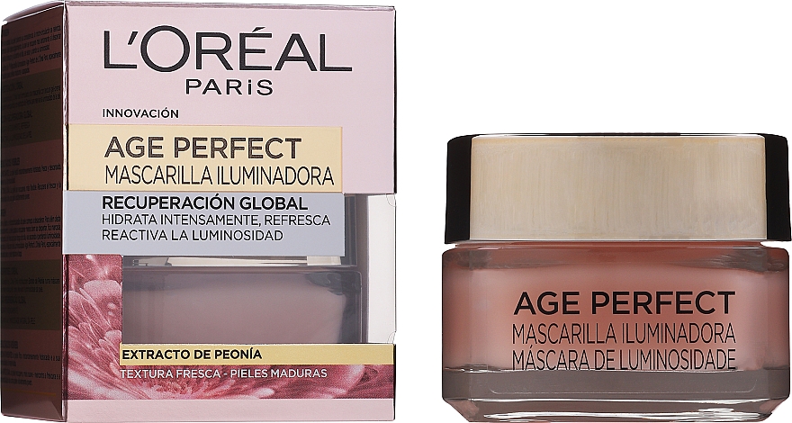 Регенерувальний бальзам-маска для обличчя - L'Oreal Paris Age Perfect Mask 60+