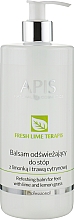 Духи, Парфюмерия, косметика УЦЕНКА Освежающий бальзам для ног - APIS Professional Refreshing Balm For Feet With Lime And Lemongrass *