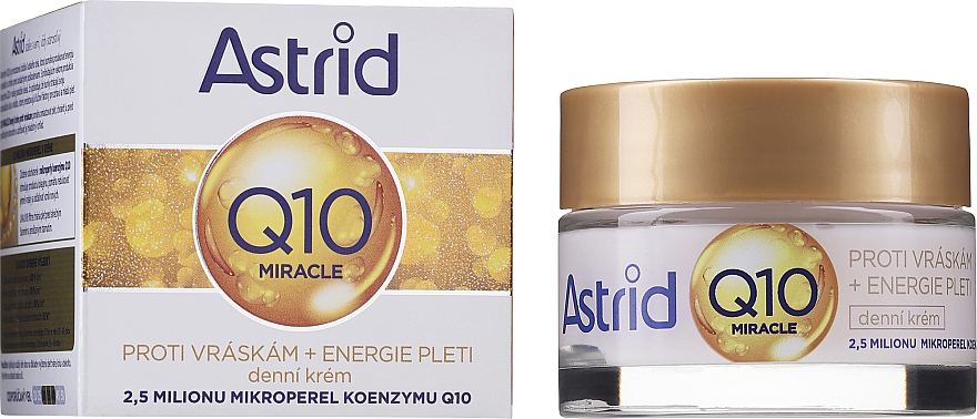 Денний крем проти зморщок - Astrid Q10 Miracle Anti-Wrinkle Day Cream — фото N1