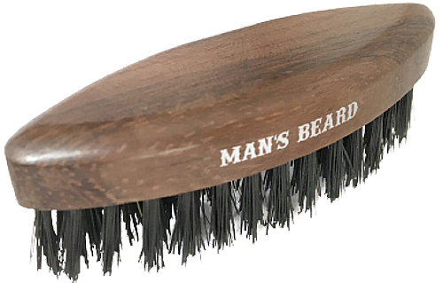 Набір - Man's Beard (beard/oil/30ml + brush/1pc + beard/shm/150ml) — фото N4