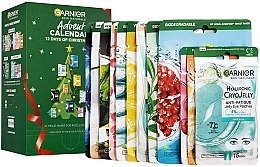 Духи, Парфюмерия, косметика Адвент-календарь - Garnier 12 Days Of Christmask Advent Calendar