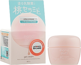 Крем-флюид с лактобактериями, витаминами А,C,E и керамидами - BCL Momo Puri Moist Barrier Cream — фото N2