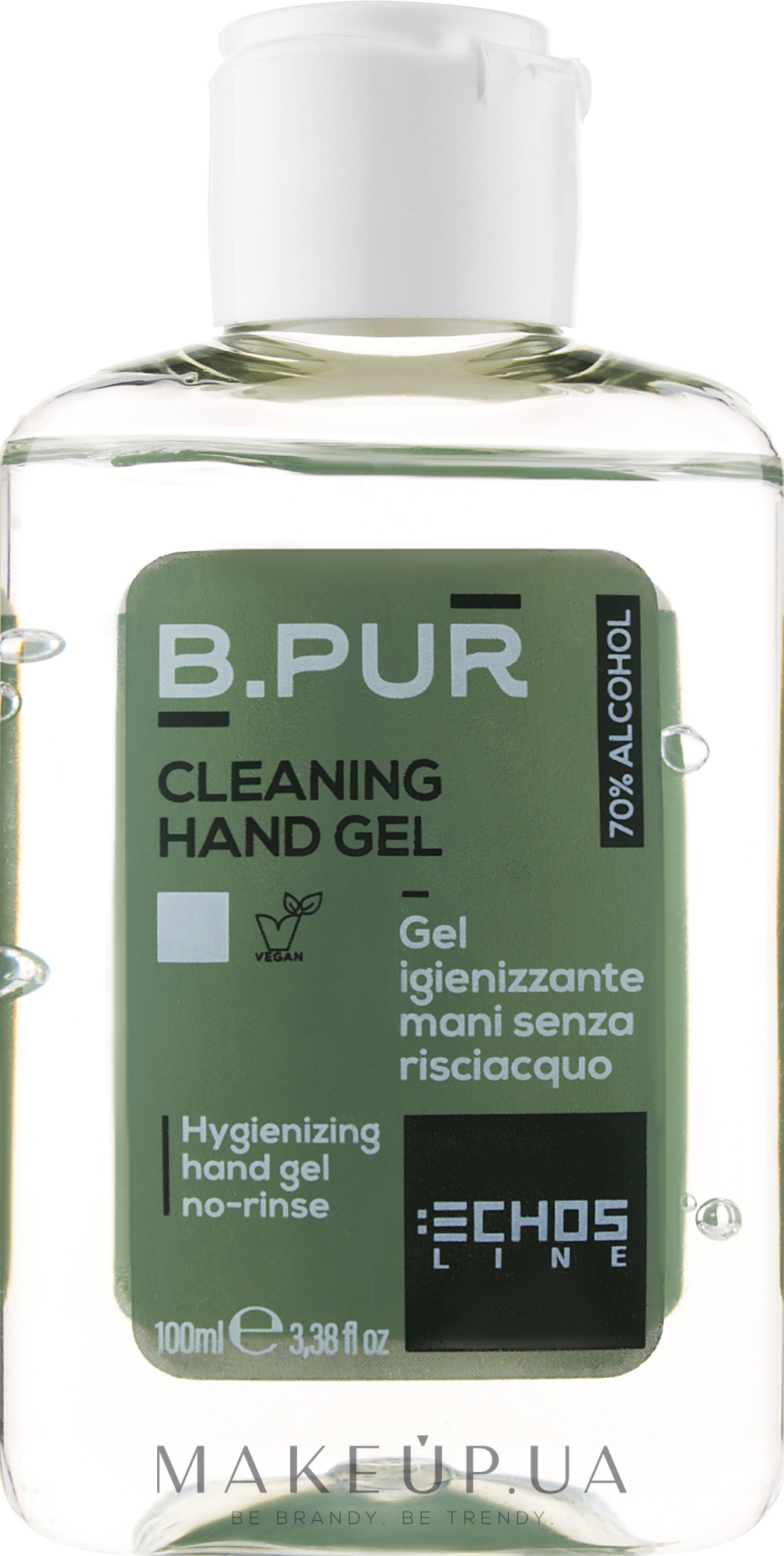 Очищувальний гель для рук - Echosline B.Pur Cleaning Hand Gel — фото 100ml
