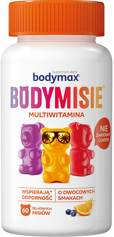 Пищевая добавка, желе со вкусом мультивитамина - Bodymax Bodymisie Jellies For Children Multivitamin  — фото N1