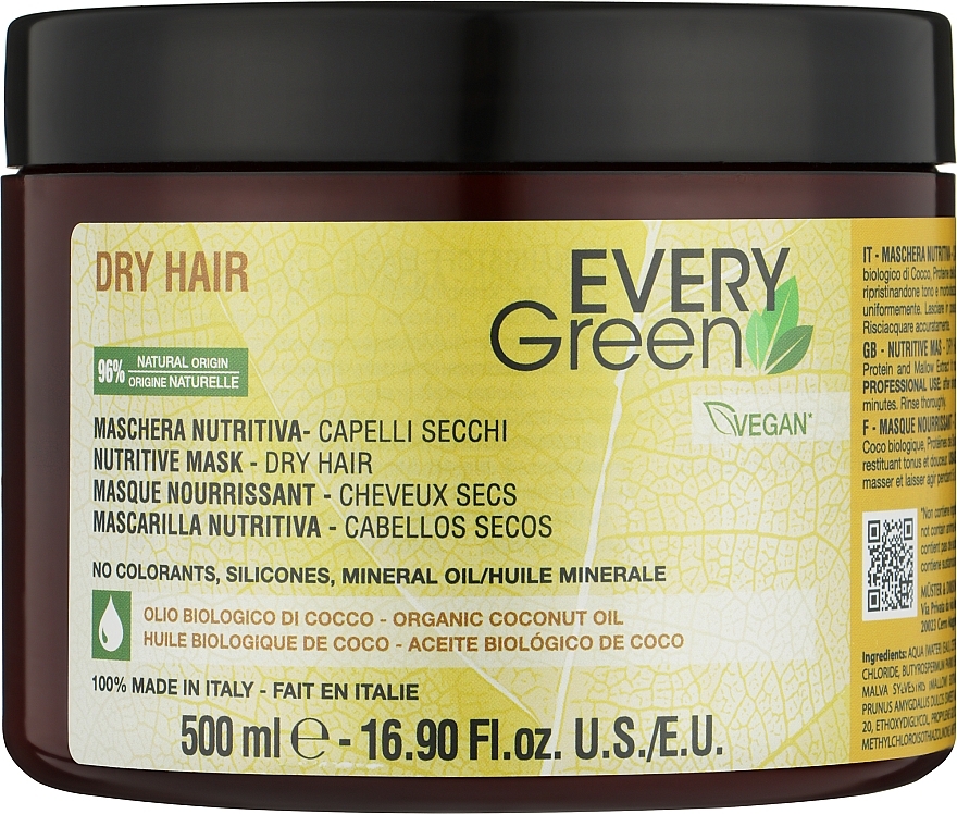 Маска для сухого волосся - Dikson Every Green Dry Hair Mask — фото N2