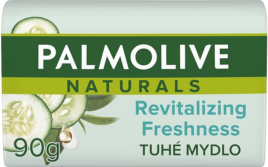 Твердое мыло "Зеленый чай и Огурец" увлажняющее - Palmolive Naturals
