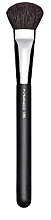 Кисть для макияжа плоская - MAC128S Split Fiber Cheek — фото N1