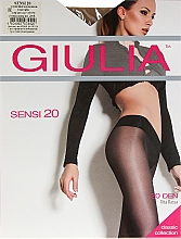 Колготки для женщин "Sensi Vita Bassa" 20 den, visone - Giulia — фото N1