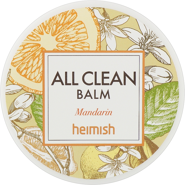 Очищувальний бальзам для зняття макіяжу з мандарином - Heimish All Clean Balm Mandarin — фото N3