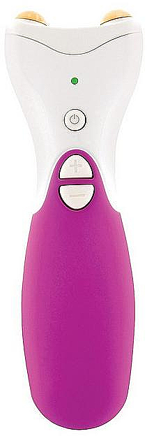 Апарат для масажу шиї та підборіддя, пурпурний - Rio-Beauty 60 Second Neck Toner Plus Purple — фото N1
