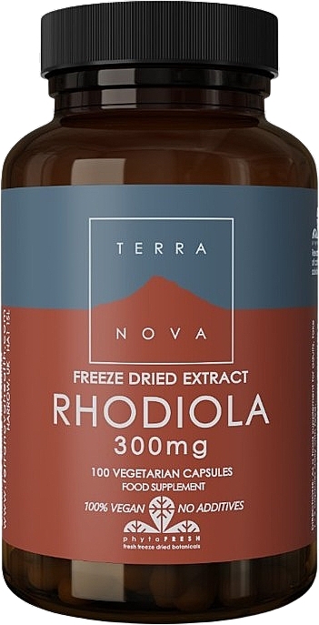 Пищевая добавка "Родиола" - Terranova Rhodiola 300mg — фото N2
