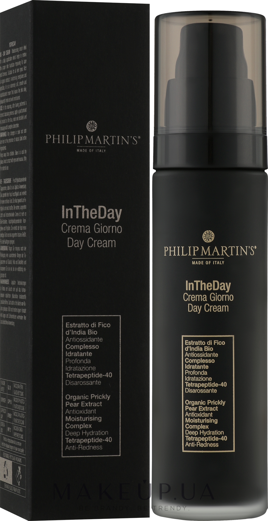 Денний крем для обличчя з гіалуроновою кислотою - Philip Martin's InTheDay Cream — фото 50ml