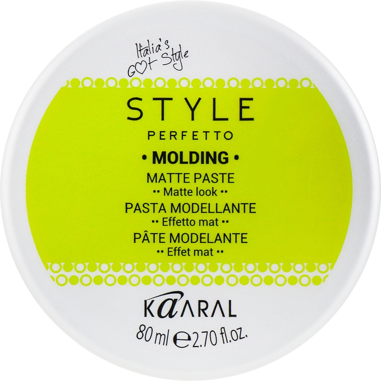 Матовая паста - Kaaral Style Perfetto Molding Matte Paste